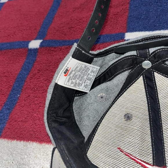 Vintage Rare Ohio State Buckeyes Nike Team Sports Snapback Hat Cap Swoosh grey - Picture 5 of 5